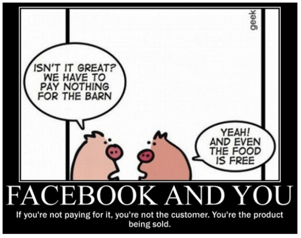 no facebook