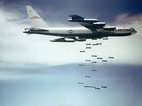 B-52F bomber