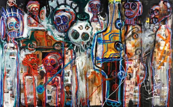 Aboudia Cote dIvoire Untitled 2013