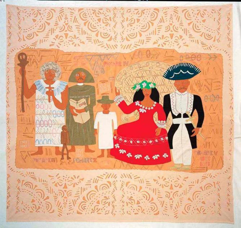 Aline Amaru Tahiti La Famille Pomare 1991jpg