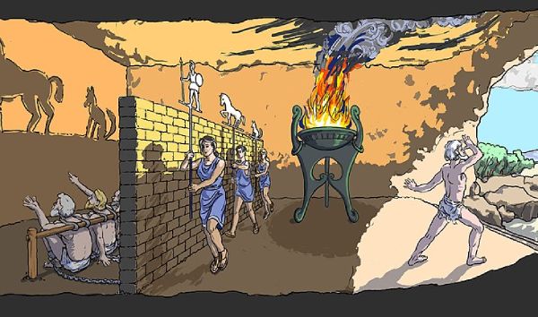 Allegory of the Cave from Platos Republic