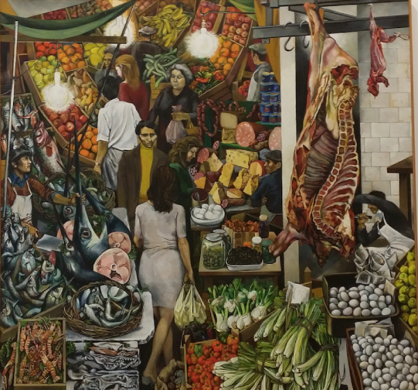 Renato Guttuso Italy Vucciria di Palermo 1974jpg