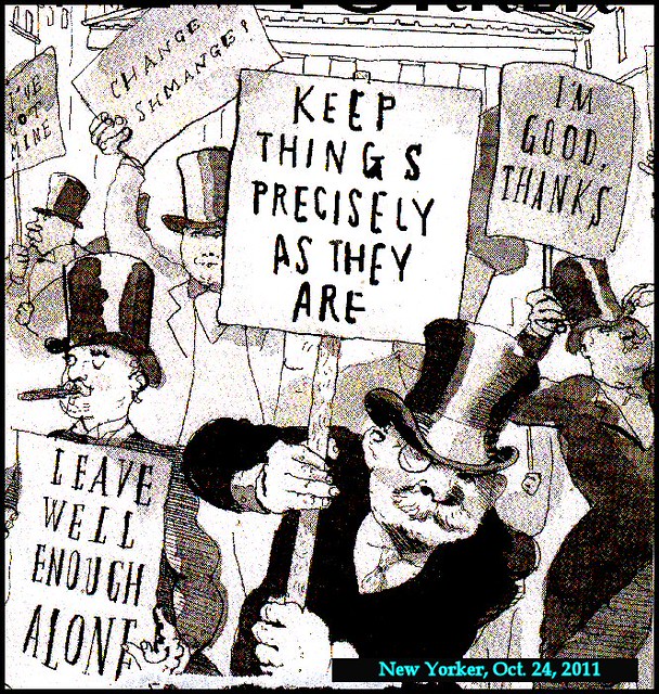 cover of the New Yorker magazine, Oct. 24, 2011
