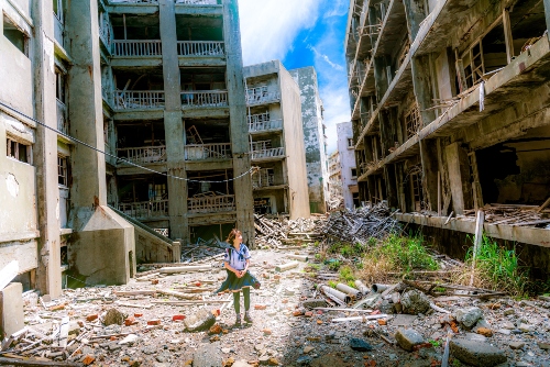 abandoned city