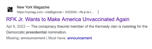 Screenshot RFK