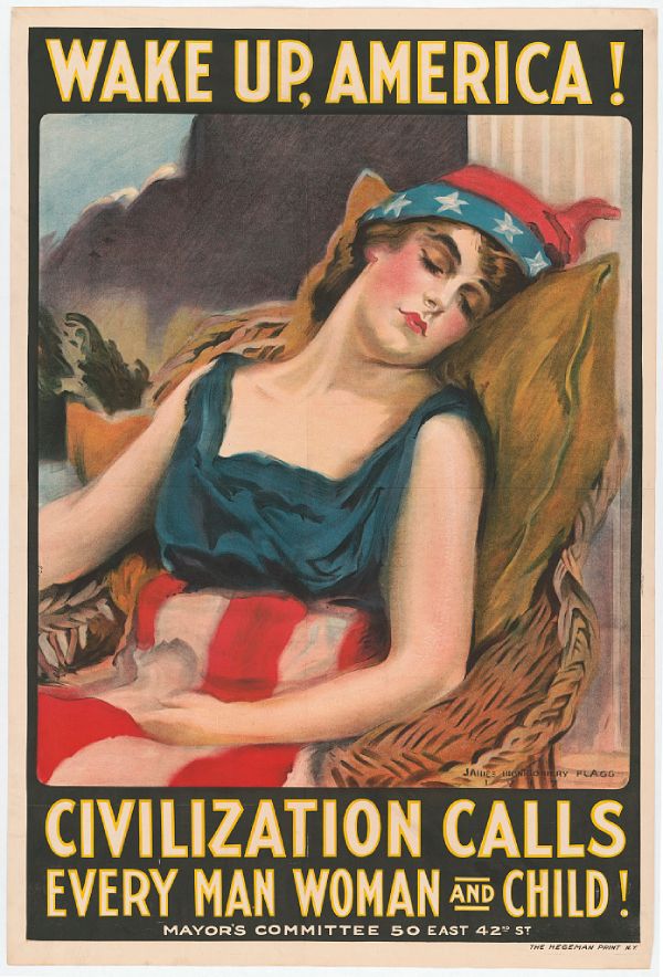 Wake up America! poster