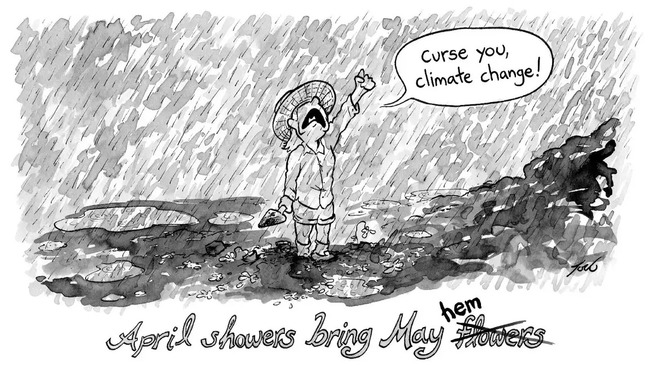 Curse you, climate change!
