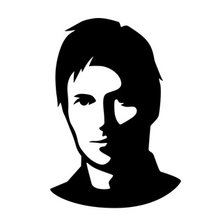 Pavel Durov Telegram silhouette