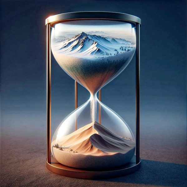 AI hourglass