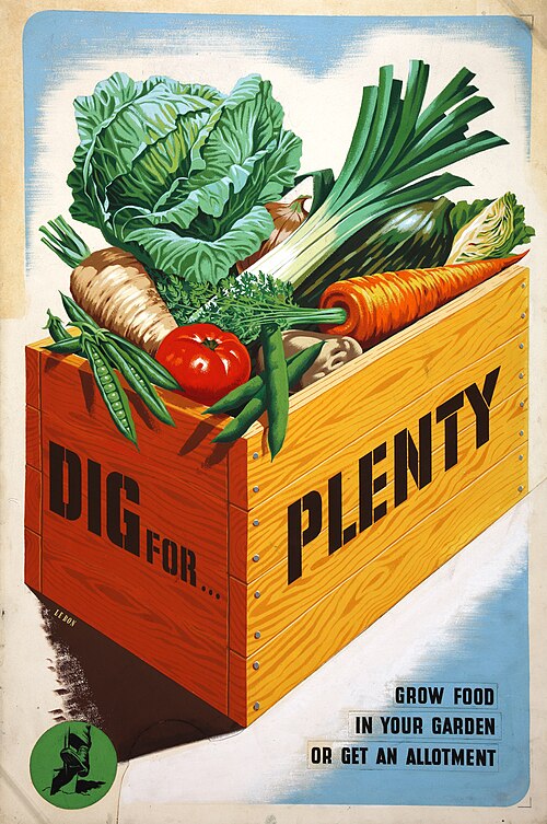 Garden Dig 4 Victory Mary Le Bon Public domain via Wikimedia Commons