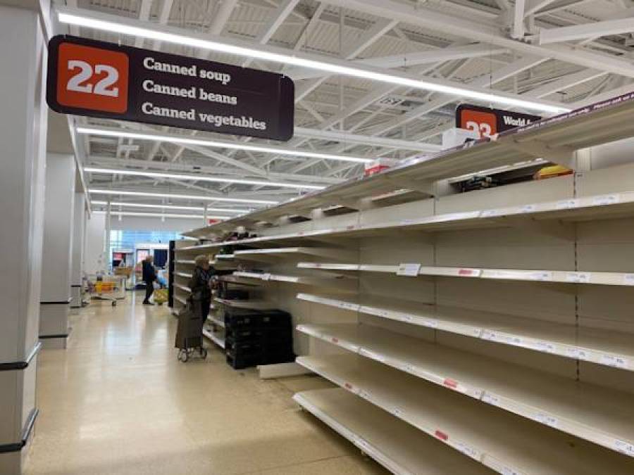Why has a Catastrophic Raw-Material Shock Not Yet Reached the Grocery Store?